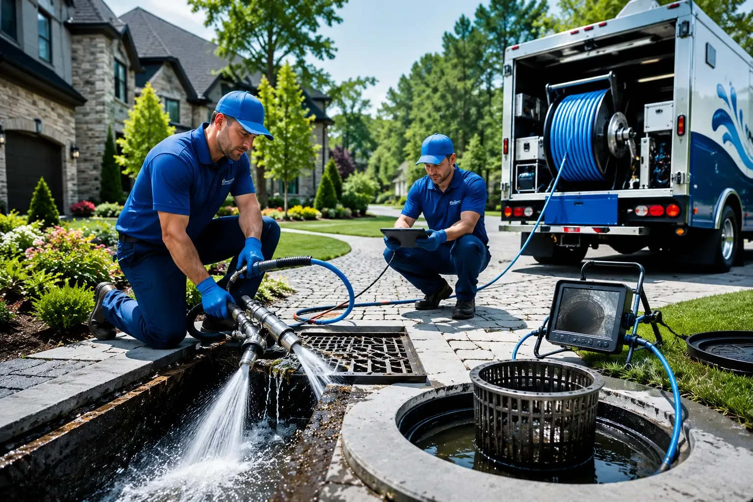 Local outdoor drain cleaning professionals in Harmans, MD